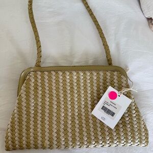 Bembien le sac - sage stripe shoulder bag